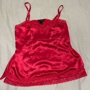 Medium Silk Red Camisole